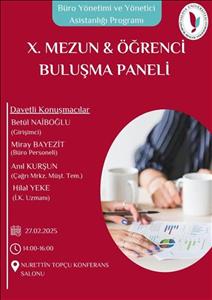 10. Mezun & Öğrenci Buluşma Paneli